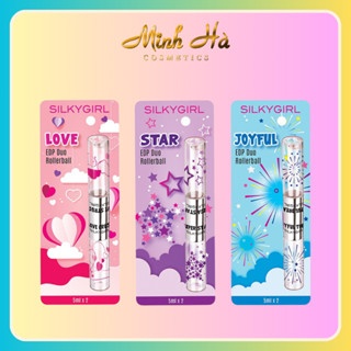 Nước hoa SilkyGirl Edp Duo Rollerball 2 đầu 10ml mang đến trải nghiệm hoàn toàn mới, tự do pha chế mùi hương