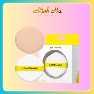 Bộ 3 bông phấn tán nền Lemonade Cushion Puff Set - 3pcs 6.9g