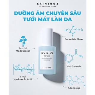 Tinh chất Skin1004 Madagascar Centella Hyalu-Cica Blue Serum 50ml giúp cấp ẩm và làm dịu da