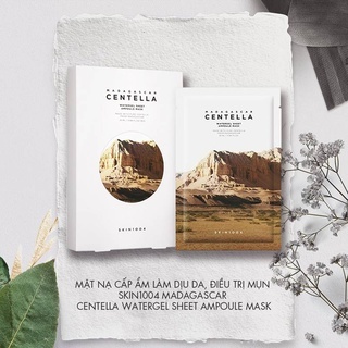 Mặt nạ giấy chiết xuất rau má Skin1004 Madagascar Centella Watergel Sheet 25ml cấp ẩm, giảm sưng