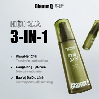 Xịt khóa nền GLAMRR Q Vegan Super Stay Makeup Fixer 50ml cung cấp độ ẩm cho da lâu trôi, bền màu