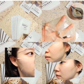 Mặt nạ giấy chiết xuất rau má Skin1004 Madagascar Centella Watergel Sheet 25ml cấp ẩm, giảm sưng