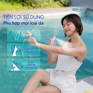 Xịt chống nắng Skin Aqua Ultra Protection Mist 60ml chống nắng hiệu quả
