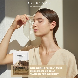 Mặt nạ giấy chiết xuất rau má Skin1004 Madagascar Centella Watergel Sheet 25ml cấp ẩm, giảm sưng