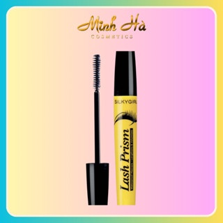 Mascara SilkyGirl Lash Prism 01 Blackest Black 5ml cho hàng mi trở nên dày hơn và dài lên cong vút