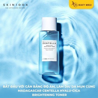 Nước hoa hồng Skin1004 Madagascar Centella Hyalu-cica Brightening Toner 210ml cấp nước và độ ẩm cho da