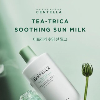 Kem chống nắng Skin1004 Madagascar Centella Tea-Trica Soothing Sun Milk SPF50+ PA++++ 50ml siêu nhẹ và dưỡng ẩm