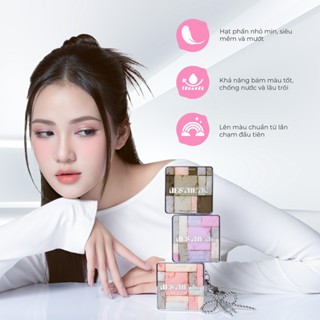 Phấn mắt Lemonade Aesthetic Multi-task Palette 10.8g chất phấn mịn lì lên màu chuẩn