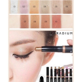 Nhũ mắt hai đầu Karadium Shinin Peagrl Shadow Stick 1.4g lên màu chuẩn lâu trôi