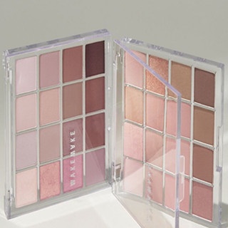 Bảng mắt trang điểm WAKEMAKE Soft Blurring 16 ô màu sắc đa dạng chất phấn min bám lâu