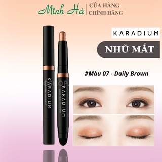 Nhũ mắt hai đầu Karadium Shinin Peagrl Shadow Stick 1.4g lên màu chuẩn lâu trôi