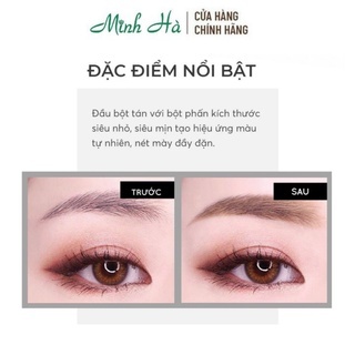 Chì kẻ mày Silkygirl Perfect Brow Liner & Powder chì kẻ mày 2 đầu 0.5g lên màu tự nhiên chuẩn mịn