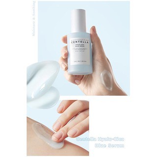 Tinh chất Skin1004 Madagascar Centella Hyalu-Cica Blue Serum 50ml giúp cấp ẩm và làm dịu da