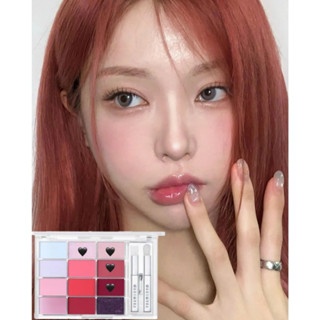 Bảng son Wakemake Soft Coloring Lip Palete 12g màu sắc tươi mới phù hợp với các tông trang điểm khác nhau