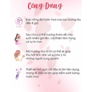 Nước hoa SilkyGirl Edp Duo Rollerball 2 đầu 10ml mang đến trải nghiệm hoàn toàn mới, tự do pha chế mùi hương