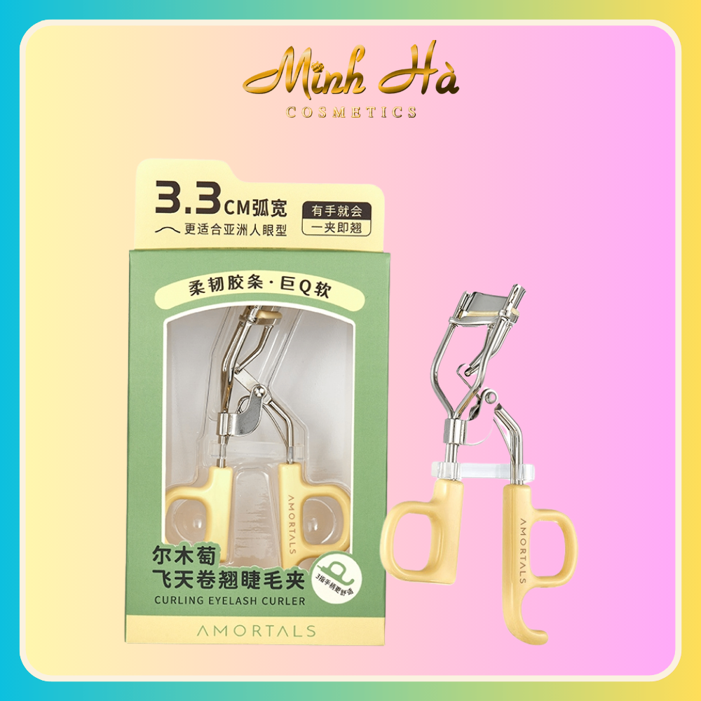 Bấm mi AMORTALS Curling Eyelash Curler uốn mi tự nhiên giữ dáng lâu dễ dùng