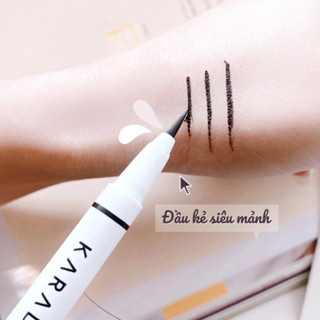 Kẻ mắt nước Karadium Waterproof Brush Liner Black 0.55g tạo chiều sâu cho đôi mắt