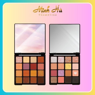 Bảng phấn mắt 16 ô Lemonade Aesthetic Eyeshadow Palette 20.8g bám màu tốt, giữ màu lâu trôi