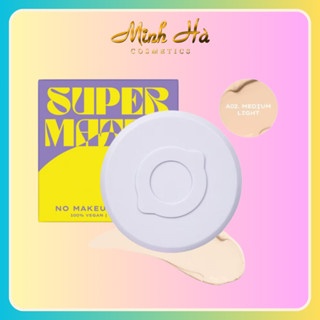 Phấn nước Lemonade Supermatte No Makeup Cushion 15g thuần chay mỏng nhẹ kiềm dầu chống nắng