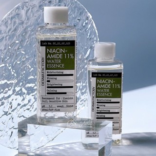 Nước tinh chất Derma Factory Niacinamide 11% Water Essence Toner 150ml dưỡng trắng làm dịu sáng da
