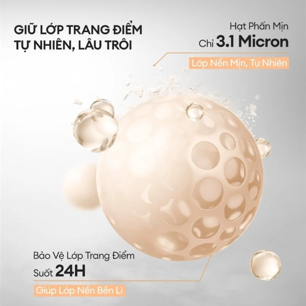 (Tặng gương + Bông phấn + Mask) Phấn phủ bột Colorkey Lasting Naturally-Occurring Loose Powder 8g kiềm dầu lâu trôi