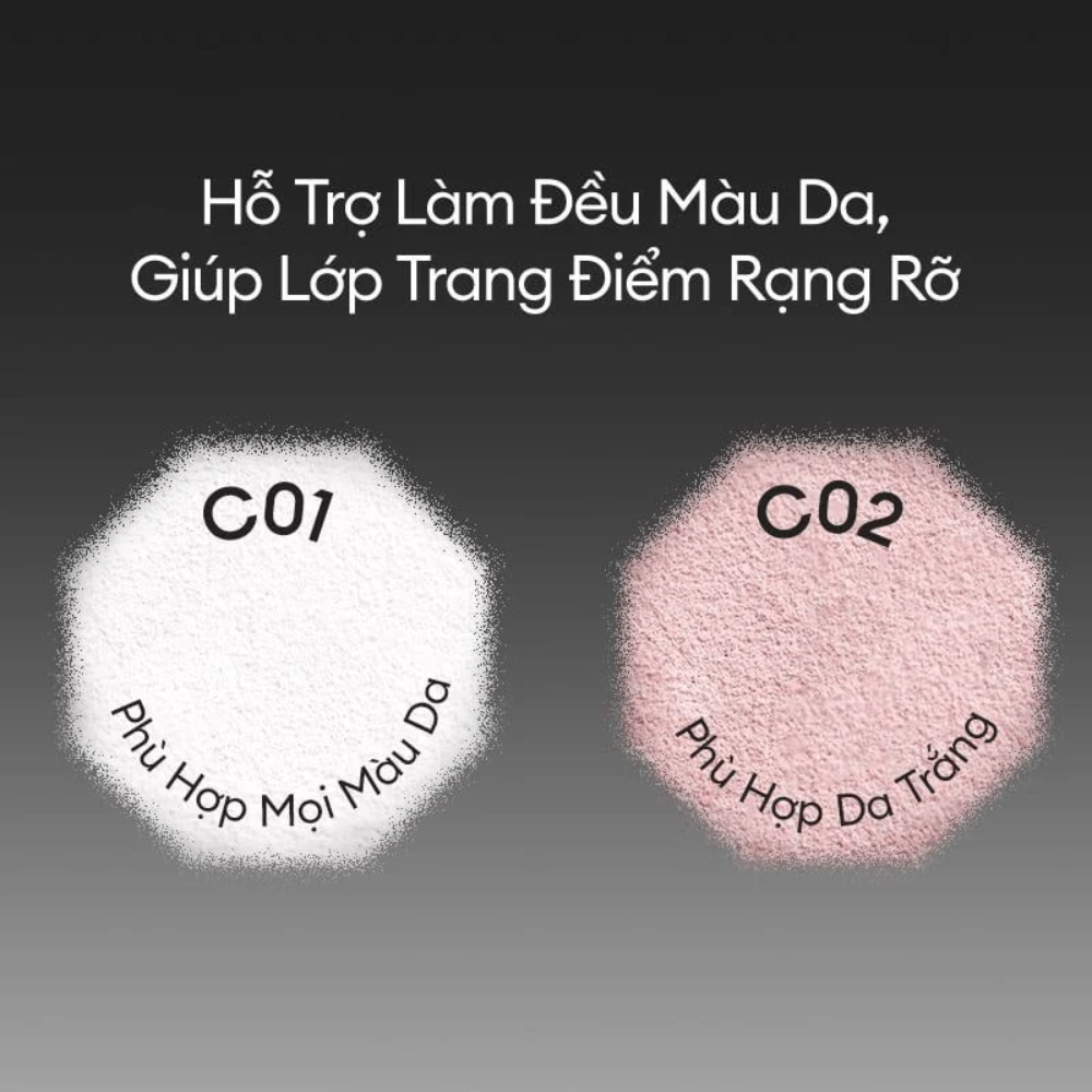 (Tặng gương + Bông phấn + Mask) Phấn phủ bột Colorkey Lasting Naturally-Occurring Loose Powder 8g kiềm dầu lâu trôi