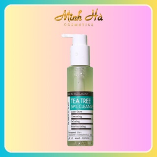 Sữa rửa mặt Derma Factory Tea Tree 59% Cleanser 150ml kiểm soát mụn, làm dịu da