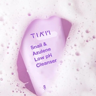 Sữa rửa mặt Tiam Snail & Azulene Low PH Cleanser 200ml dịu nhẹ cho làn da nhạy cảm