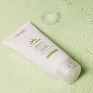Sữa rửa mặt BABE Stop AKN Purifying Cleansing Gel 200ml dịu nhẹ cho da dầu mụn