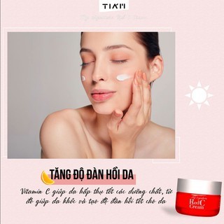 Kem dưỡng trắng Tiam My Signature Red C Cream 50g dưỡng ẩm làm đều màu da