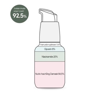Tinh chất Derma Factory Niacinamide 20% 30ml dưỡng trắng, mờ thâm da