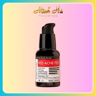 Tinh chất tẩy da chết Derma Factory Red Acne Peel 30ml cải thiện bề mặt da