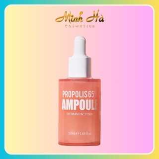 Huyết thanh Derma Factory Propolis 65% Ampoule 50ml dưỡng ẩm, sáng bóng da