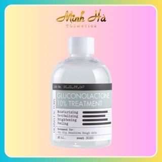 Nước cân bằng Derma Factory Gluconolactone 10% Treatment 250ml tẩy tế bào chết
