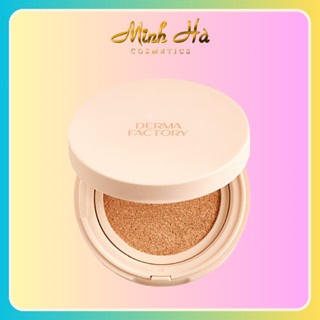 Phấn nước Derma Factory Vegan Collagen Cushion 15g thuần chay an toàn lành tính căng bóng
