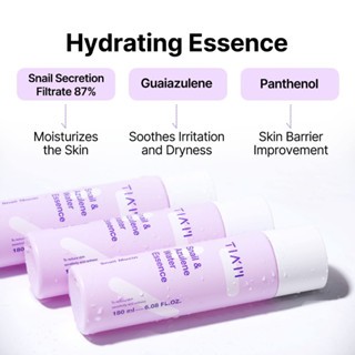 Tinh chất dịch lọc ốc sên Tiam Snail & Azulene Water Essence 180ml phục hồi làn da yếu dịu da hiệu quả