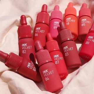 Son kem lì Ink Velvet Peripera 4g lên môi mượt bền màu