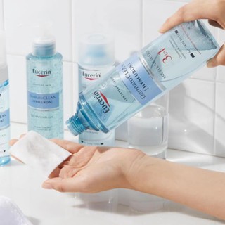 Nước tẩy trang Eucerin DermatoCLEAN 400ml giúp làm sạch sâu dịu nhẹ cho da