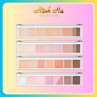 Bảng phấn mắt trang điểm 8 ô Peripera All Take Mood Palette 13.5g hạt phấn mịn và nhẹ, chống trôi