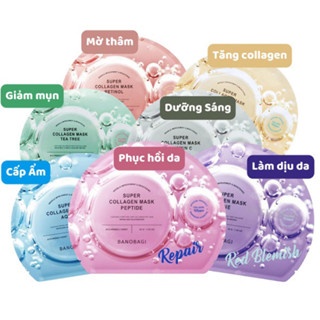 Mặt nạ giấy dưỡng da Banobagi Super Collagen Mask 30g giúp cấp ẩm, dịu da