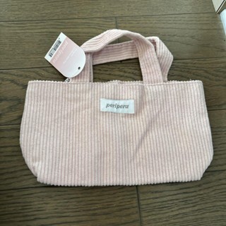 Túi Peripera Corduroy Mini Bag chất vải nhung dày dặn