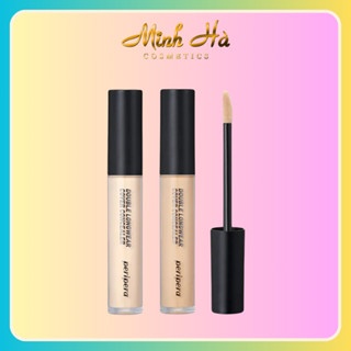 Kem che khuyết điểm Peripera Double Longwear Cover Concealer 5.5g làm đều màu da và giúp làn da