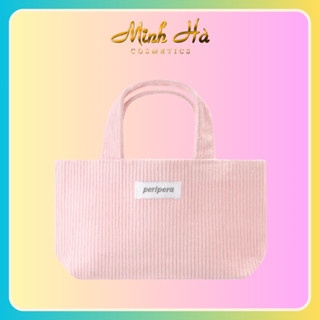 Túi Peripera Corduroy Mini Bag chất vải nhung dày dặn