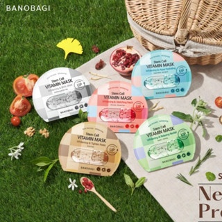 Mặt nạ dưỡng da cao cấp Banobagi Stem Cell Vitamin Mask 30g dưỡng ẩm, dưỡng trắng da