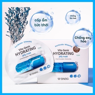 Mặt nạ BNBG Vita Genic Jelly Mask 30g các loại bổ sung vitamin giúp da bóng khỏe ngay lập tức