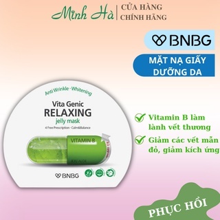 Mặt nạ BNBG Vita Genic Jelly Mask 30g các loại bổ sung vitamin giúp da bóng khỏe ngay lập tức