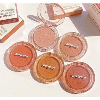 Phấn má hồng Peripera Pure Blushed Sunshine Cheek 4.2g hiệu ứng mịn, tự nhiên