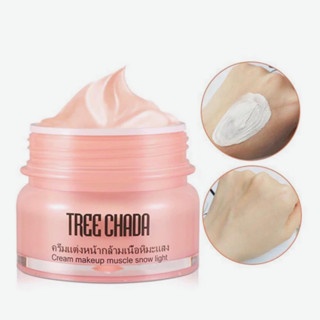 Kem trang điểm TreeChada Cream Makeup Snow Light 50ml dưỡng ẩm, dưỡng trắng, giúp da căng mịn và sáng hồng