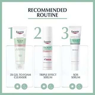 Tinh chất Eucerin Pro Acne SOS Serum 10ml kiểm soát dầu nhờn hỗ trợ giảm mụn