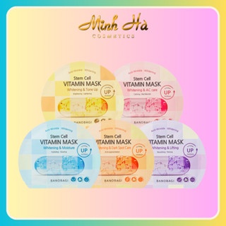 Mặt nạ dưỡng da cao cấp Banobagi Stem Cell Vitamin Mask 30g dưỡng ẩm, dưỡng trắng da